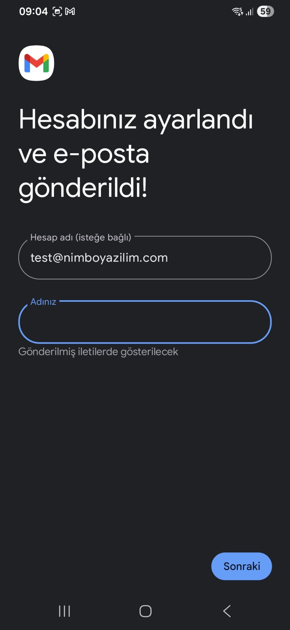 Hesap Seçenekleri
