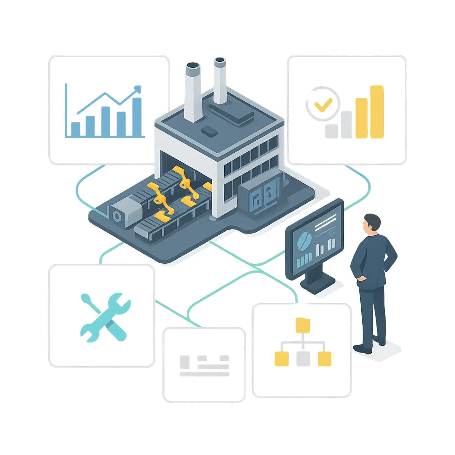 Üretim Yürütme Sistemi (MES) Nedir? Temel Bileşenleri ve Faydaları